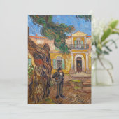 Vincent Van Gogh - Saint-Paul Asylum in Saint-Remy Bedankkaart (Staand voorkant)