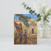 Vincent Van Gogh - Saint-Paul Asylum in Saint-Remy Briefkaart (Staand voorkant)