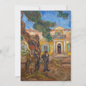 Vincent Van Gogh - Saint-Paul Asylum in Saint-Remy Kaart (Voorkant)