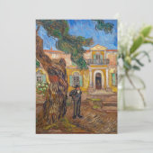 Vincent Van Gogh - Saint-Paul Asylum in Saint-Remy Kaart (Staand voorkant)