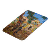 Vincent Van Gogh - Saint-Paul Asylum in Saint-Remy Magneet (Linkerzijde)