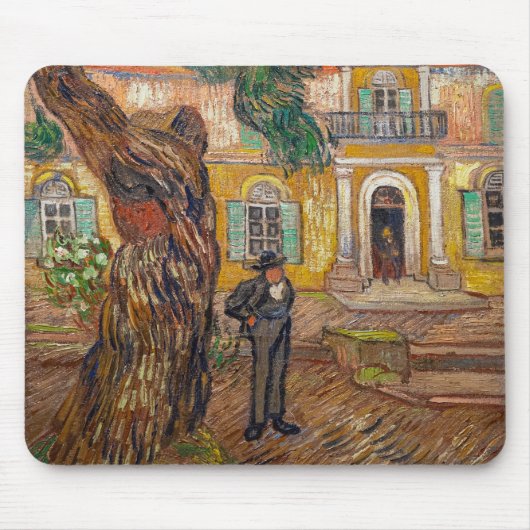 Vincent Van Gogh - Saint-Paul Asylum in Saint-Remy Muismat (Voorkant)