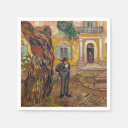 Vincent Van Gogh - Saint-Paul Asylum in Saint-Remy Servet (Voorkant)