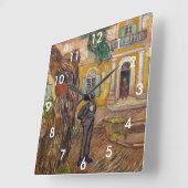 Vincent Van Gogh - Saint-Paul Asylum in Saint-Remy Vierkante Klok (Hoek)