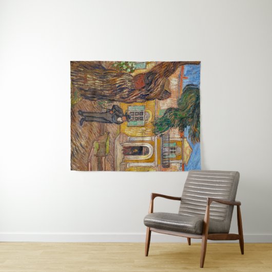 Vincent Van Gogh - Saint-Paul Asylum in Saint-Remy Wandkleed (In Situ (horizontaal))