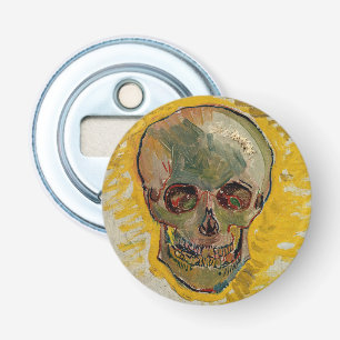Vincent van Gogh - Schedel 1887 #2 Button Flesopener