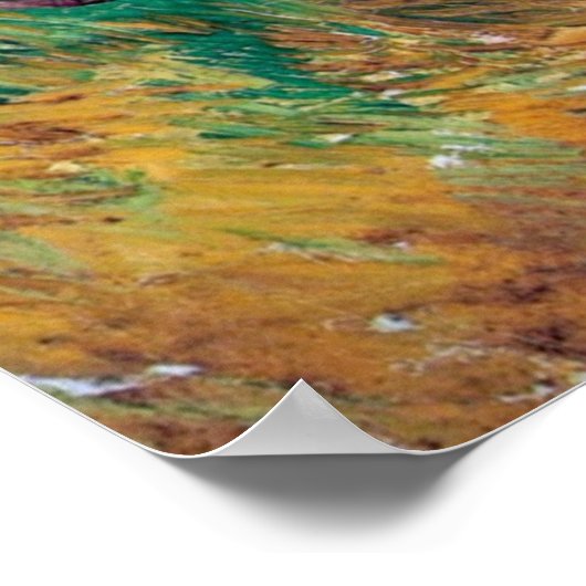 Vincent van Gogh - schedel in profiel - fijne kuns Poster (Hoek)