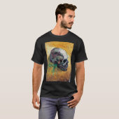 Vincent van Gogh - schedel in profiel - fijne kuns T-shirt (Voorkant volledig)