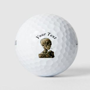 Vincent van Gogh - Schedel met brandende sigaret Golfballen