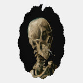 Vincent van Gogh - Schedel met brandende sigaret Ornament Kaart (Rechts)