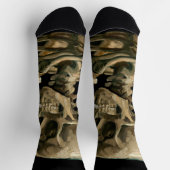 Vincent van Gogh - Schedel met brandende sigaret Sokken (Top)