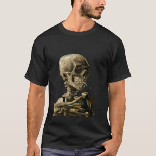 Vincent van Gogh - Schedel met brandende sigaret T-shirt