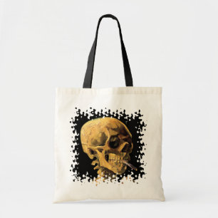 Vincent Van Gogh - Schedel met brandende sigaret Tote Bag