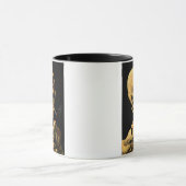 Vincent Van Gogh - schedel met brandende sigarette Mok (Midden)