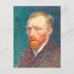 Vincent van Gogh schilder Self Portrait Vibrant Briefkaart<br><div class="desc">De grootste schilderijen van de geschiedenis, digitaal gerestaureerd, verhelderd en verkleurd voor vandaag. Een van de beroemdste zelfportretten van Vincent Van Gogh, dit oliefilter van 1887 aan boord werd gemaakt terwijl de kunstenaar in Frankrijk woonde. "Ik schilder liever de ogen van mensen dan kathedralen", schreef Van Gogh ooit aan broer...</div>