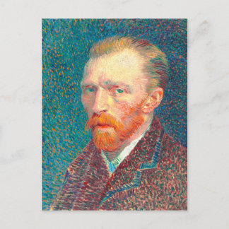 Vincent van Gogh schilder Self Portrait Vibrant Briefkaart