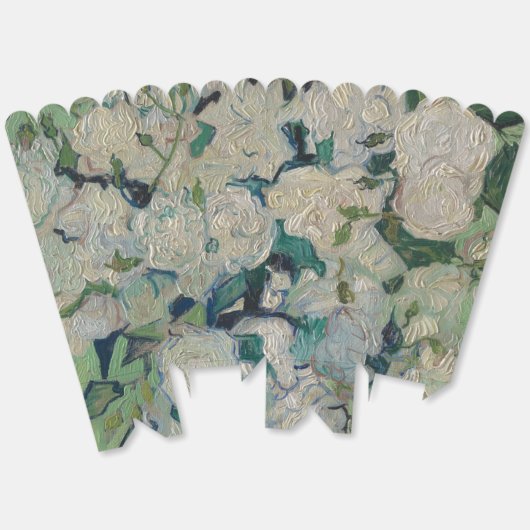  Vincent Van Gogh schilderende Rozen Bedankdoosjes (Ongevouwen)