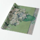  Vincent Van Gogh schilderende Rozen Cadeaupapier (Uitgerold)
