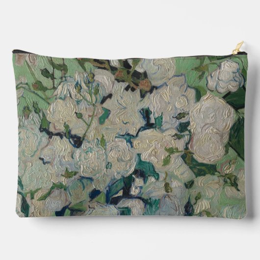 Vincent Van Gogh schilderende Rozen Etui (Achterkant)