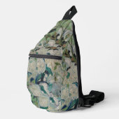 Vincent Van Gogh schilderende Rozen Sling Bag (Rechterhoek)