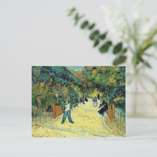 Vincent Van Gogh Schilderij Briefkaart (Staand voorkant)