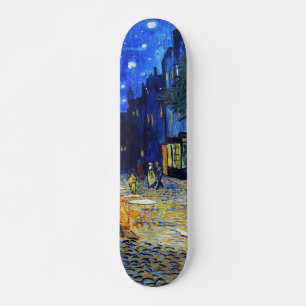 Vincent Van Gogh schilderij Café-terras bij nacht Persoonlijk Skateboard