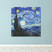 Vincent van Gogh schilderij Canvas Print (Insitu (Houten vloer))