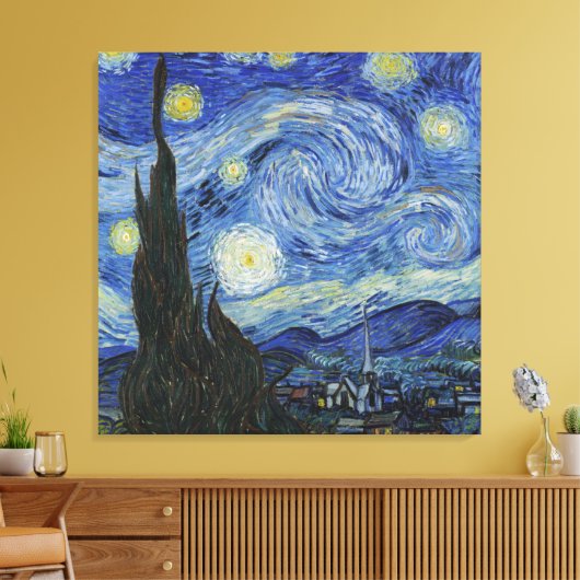 Vincent van Gogh schilderij Canvas Print (Insitu (Woonkamer))