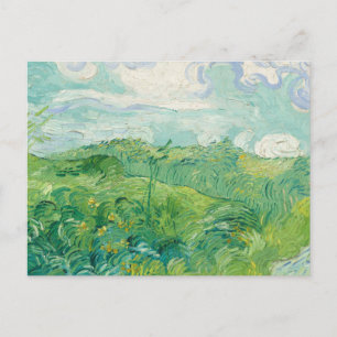 Vincent Van Gogh schilderij Groen korenveld  Briefkaart