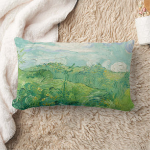 Vincent Van Gogh schilderij Groen korenveld Kussen