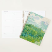 Vincent Van Gogh schilderij Groen korenveld  Planner (Display)