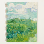 Vincent Van Gogh schilderij Groen korenveld  Planner (Voorkant)