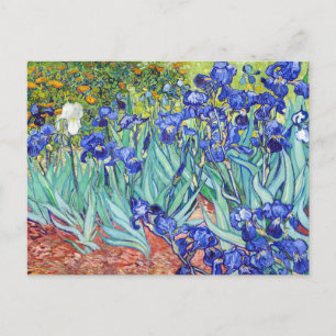 Vincent Van Gogh schilderij Irissen Uitnodiging Briefkaart