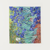 Vincent Van Gogh schilderij Irissen Wandkleed (Voorkant)