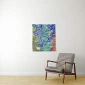 Vincent Van Gogh schilderij Irissen Wandkleed (In situ)