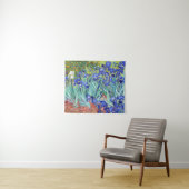 Vincent Van Gogh schilderij Irissen Wandkleed (In Situ (horizontaal))