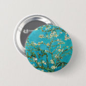 Vincent Van Gogh schildert Amandelbloesem Ronde Button 5,7 Cm (Voorkant /achterkant)
