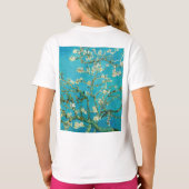 Vincent Van Gogh schildert Amandelbloesem T-shirt (Achterkant)