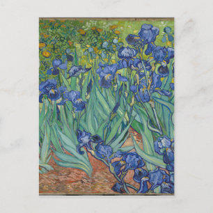 Vincent Van Gogh schildert het kunstwerk van de bl Briefkaart