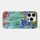 Vincent Van Gogh schildert Irissen iPhone Hoesje (Achterkant horizontaal)