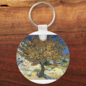 Vincent Van Gogh schildert: Van Gogh Mulberry Tree Sleutelhanger (Voorkant)