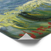 Vincent van Gogh - Seascape bij Les Saintes Poster (Hoek)