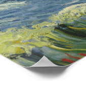 Vincent van Gogh - Seascape bij Les Saintes Poster (Hoek)