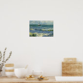 Vincent van Gogh - Seascape bij Les Saintes Poster (Keuken)