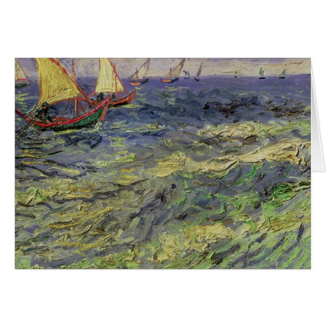 Vincent van Gogh | Seascape in Saintes-Maries (Voorkant Horizontaal)
