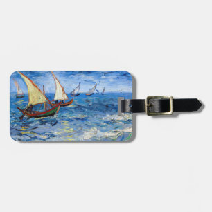 Vincent van Gogh - Seascape in Saintes-Maries Bagagelabel