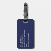 Vincent van Gogh - Seascape in Saintes-Maries Bagagelabel (Achterkant verticaal)