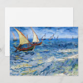 Vincent van Gogh - Seascape in Saintes-Maries Bedankkaart (Voorkant / Achterkant)
