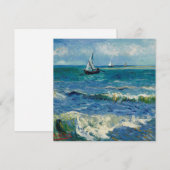 Vincent Van Gogh - Seascape in Saintes-Maries Feestdagenkaart (Voorkant / Achterkant)