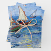Vincent van Gogh - Seascape in Saintes-Maries Inpakpapier Vel (In situ)